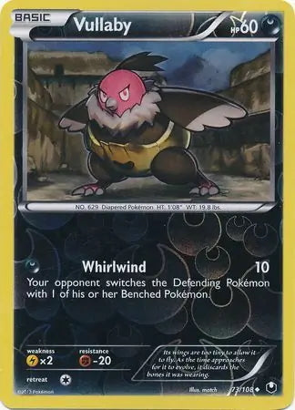 Dark Explorers Vullaby #73/108 reverse holo